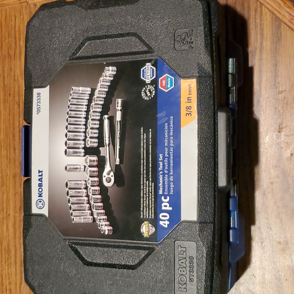 Kobalt 40 Piece Socket Set - NEW
